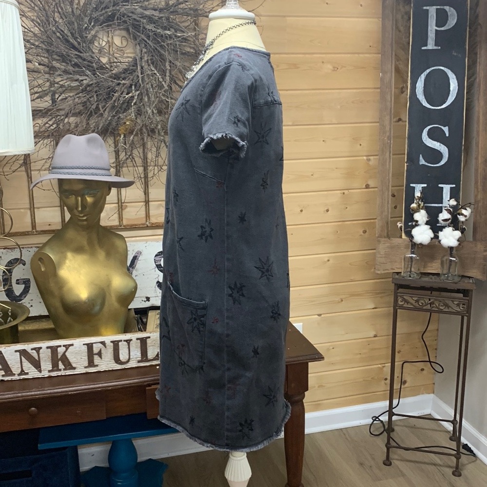 Max Jeans Star Dress - Picture 4 of 9